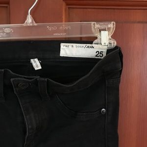Rag & Bone Black Skinny Jeans